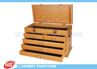 Προσαρμοσμένο MDF καταστημάτων ξύλινο Countertop κιβώτιο επίδειξης για τα προϊόντα παρόντα